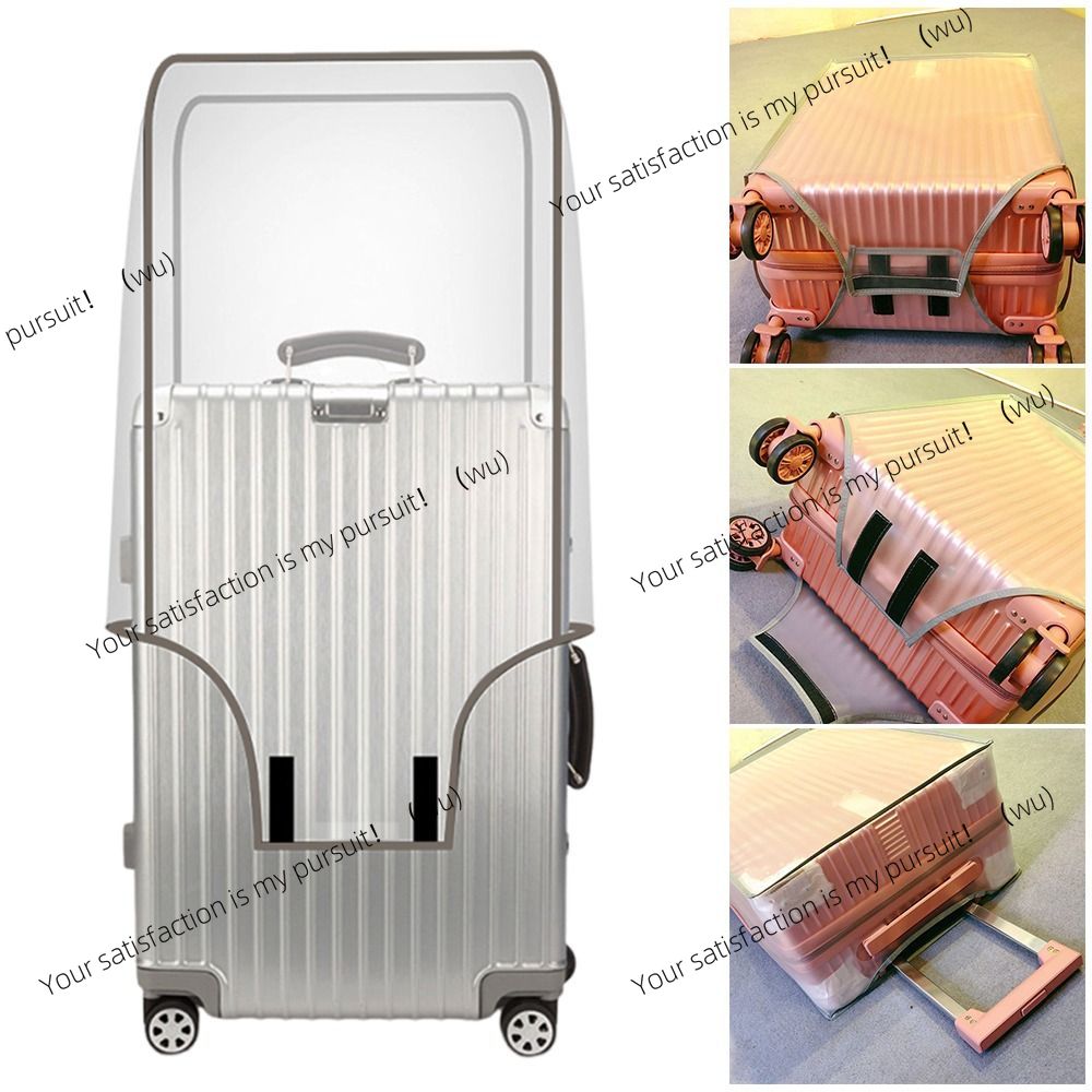 Luggage Protective Cover Transparent - Прозрачный водонепроницаемый защитный чехол для багажа