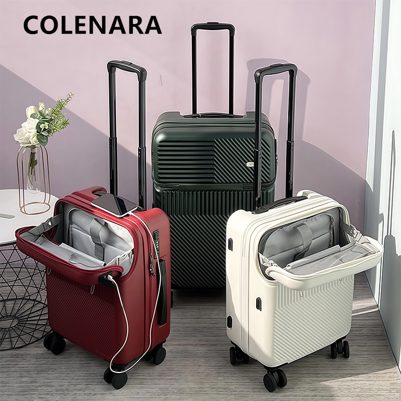 Front Opening Laptop Luggage 24 Inch - Чемодан COLENARA с передним отсеком для
