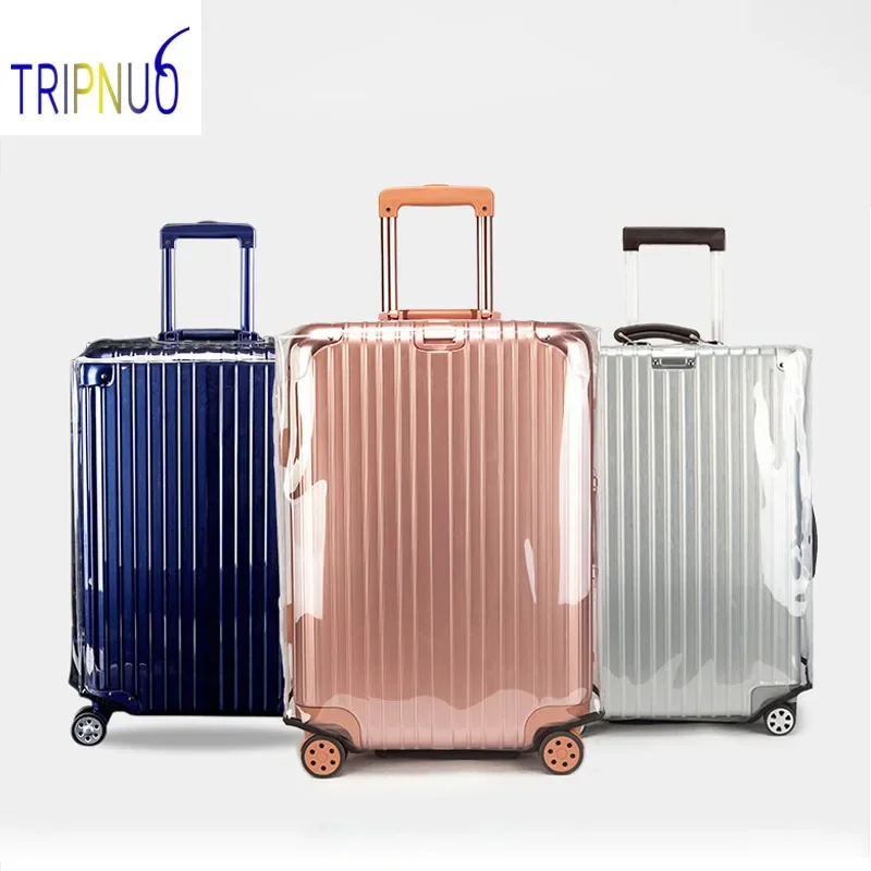 Luggage Protective Cover Transparent - Прозрачный чехол для багажа из ПВХ,
