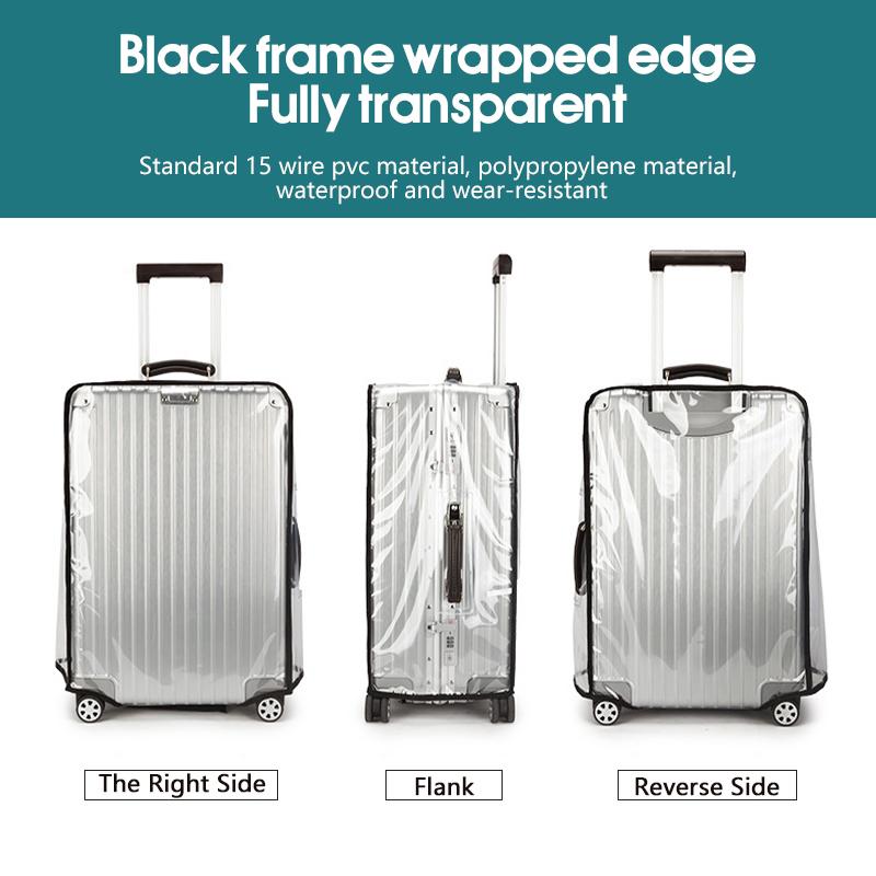 Luggage Protective Cover Transparent - Прозрачный чехол для багажа 2027 Travel,