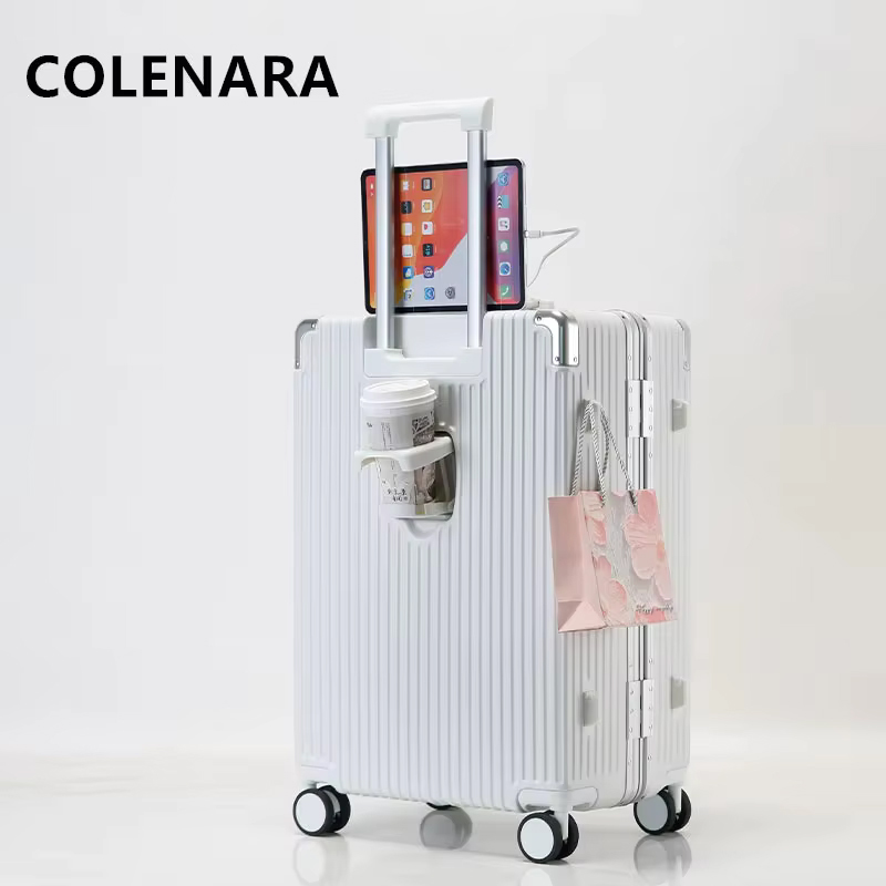 Чемодан COLENARA 20/24 дюйма с – обзор и цена Spinner Wheel Rolling Suitcase 20 Inch