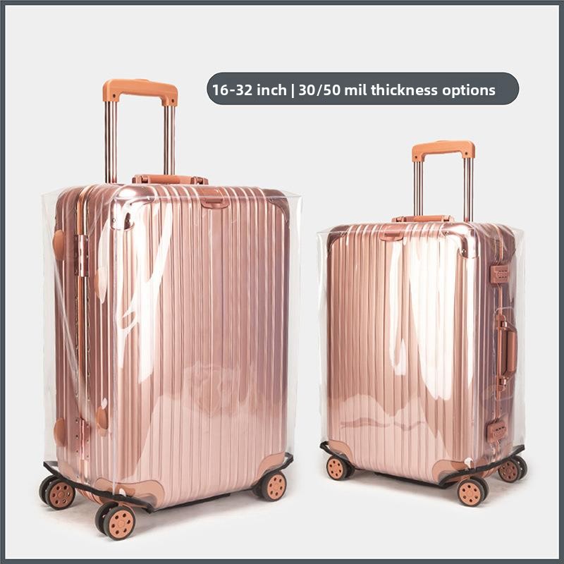 Прозрачный защитный чехол для  – обзор и цена Luggage Protective Cover Transparent