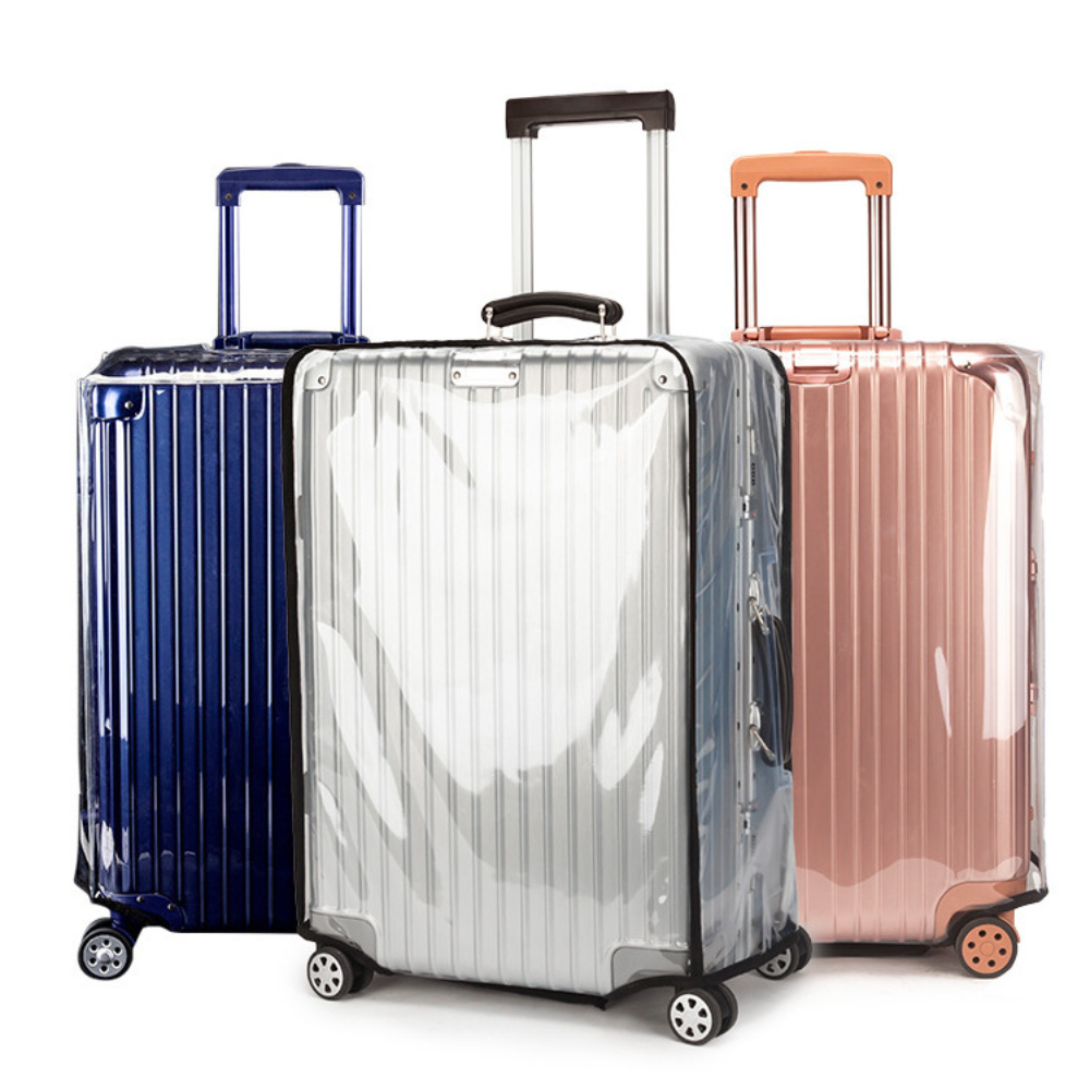 Защитный чехол для чемодана, п – обзор и цена Luggage Protective Cover Transparent