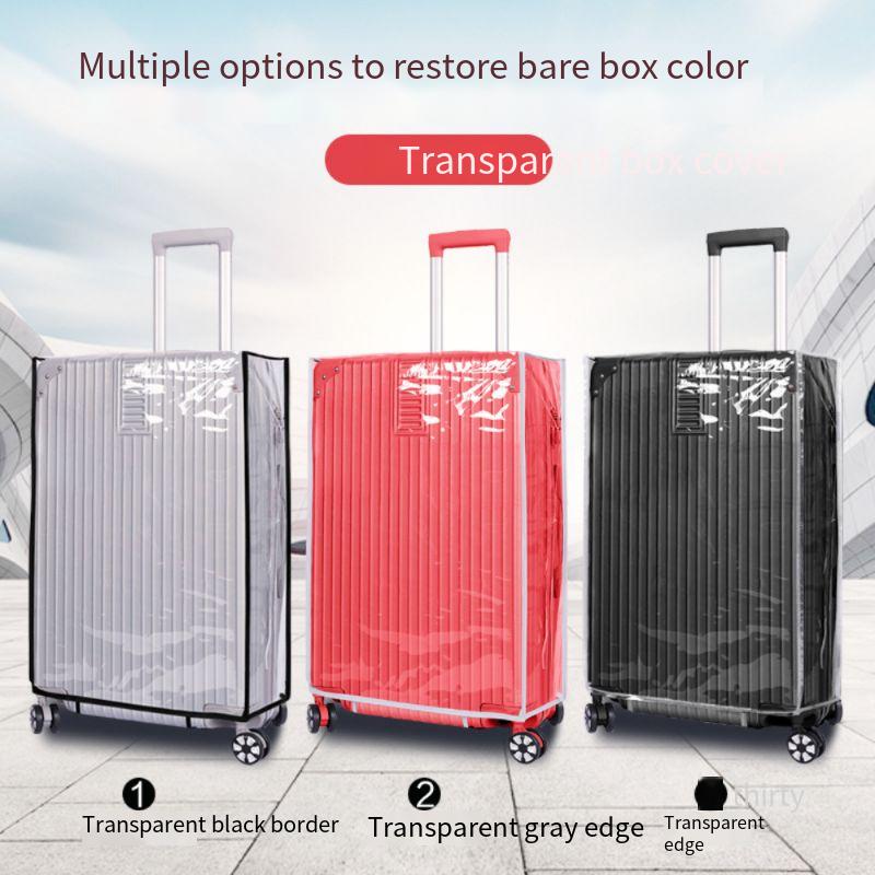 Защитный чехол для чемодана, п – обзор и цена Luggage Protective Cover Transparent