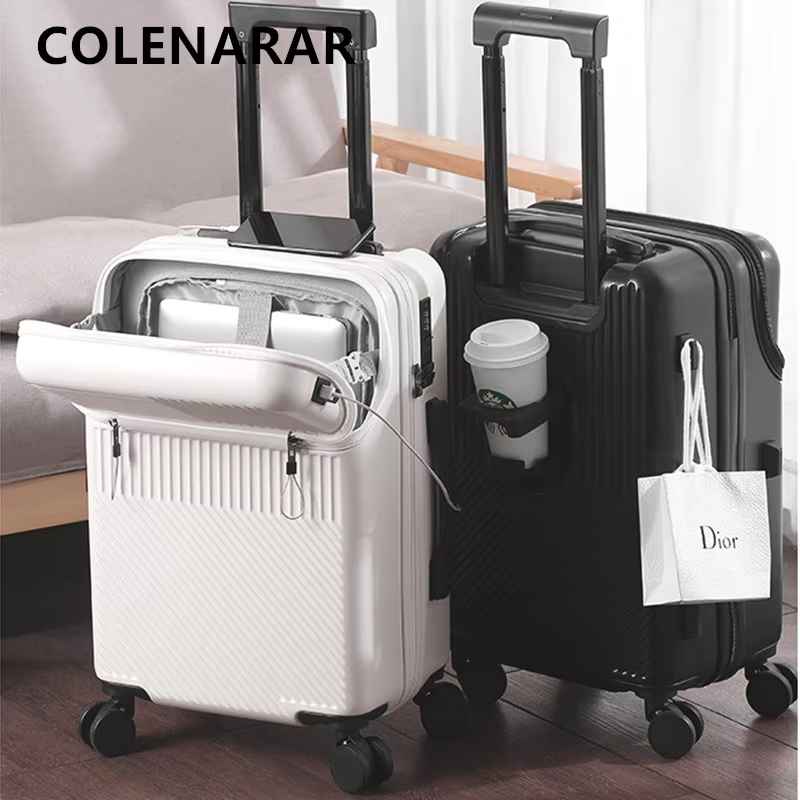 Чемодан COLENARA с передним от – обзор и цена Front Opening Laptop Luggage 24 Inch