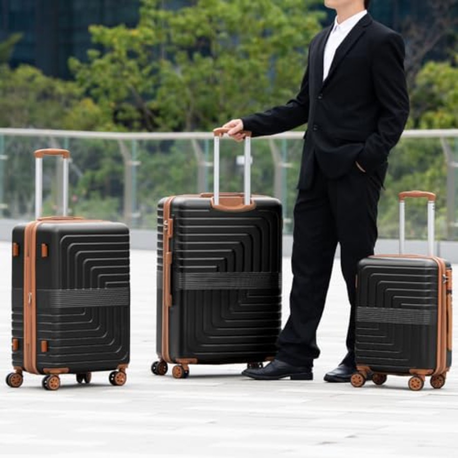 Набор из 3-х расширяемых чемод – обзор и цена Expandable Hard Shell Luggage Set