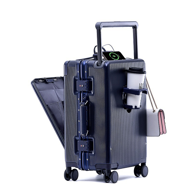 Чемодан для путешествий с алюм – обзор и цена Aluminum Frame Carry On Luggage