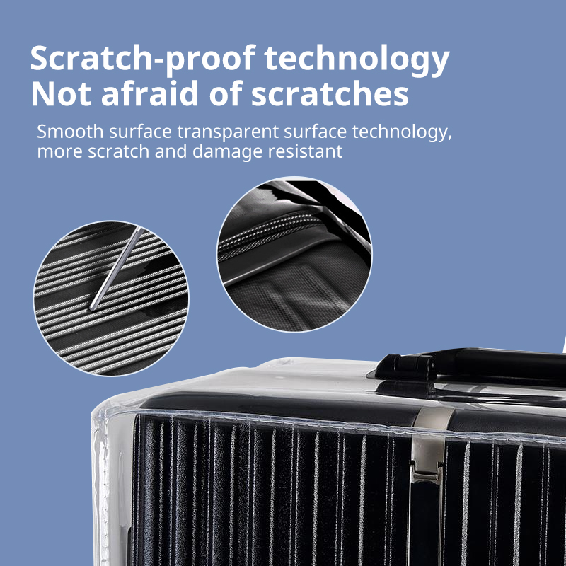 Полностью прозрачный защитный  – обзор и цена Waterproof Suitcase Cover Protector