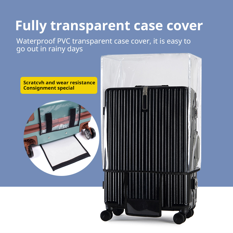 Полностью прозрачный защитный  – обзор и цена Waterproof Suitcase Cover Protector