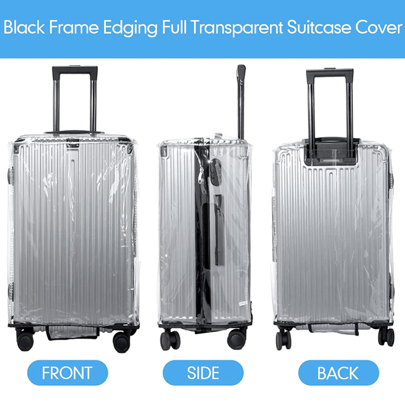Полностью прозрачный защитный  – обзор и цена Waterproof Suitcase Cover Protector