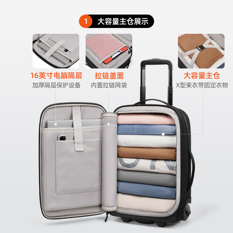 Чемоданы на колесах, 20 дюймов – обзор и цена Spinner Wheel Rolling Suitcase 20 Inch