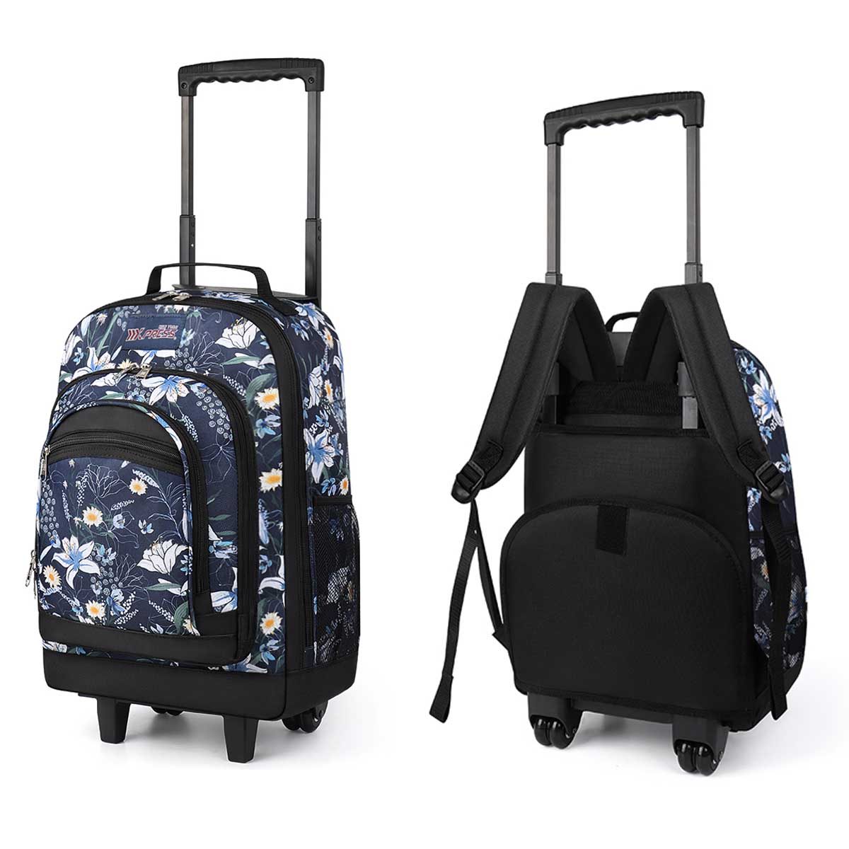 Рюкзак на колесиках для ноутбу – обзор и цена Foldable Rolling Luggage Bag