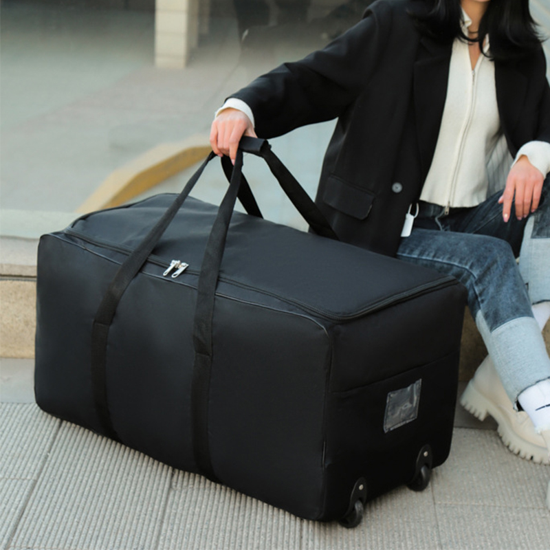 Сумки на колесиках большой вме – обзор и цена Foldable Rolling Luggage Bag