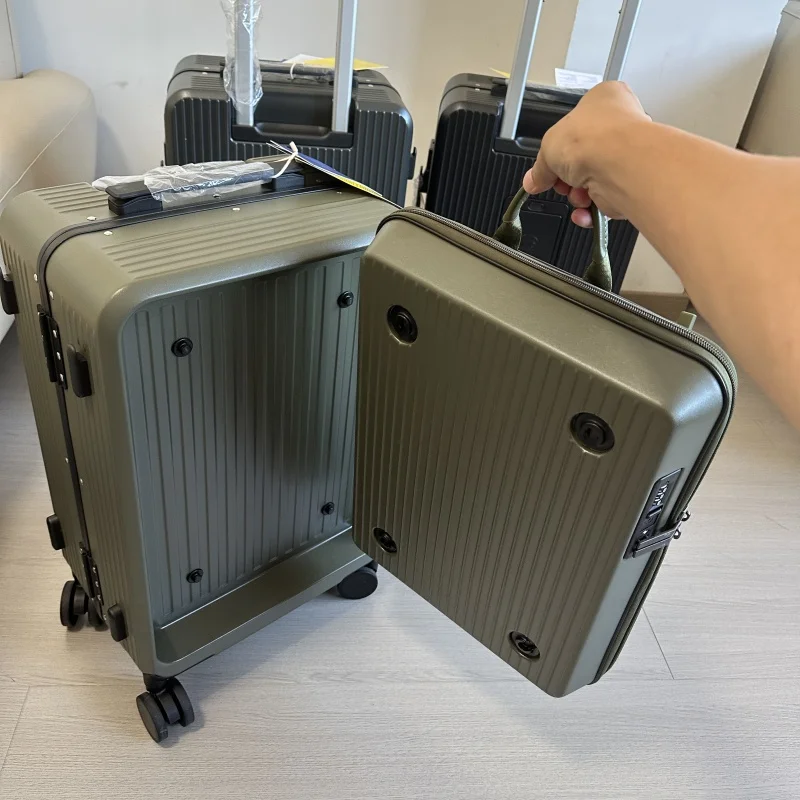 Чемодан-трансформер 2-в-1 с от – обзор и цена Aluminum Frame Carry On Luggage