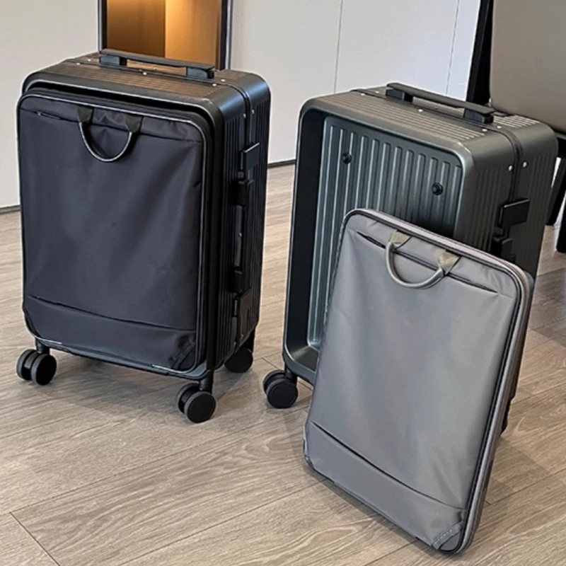 Чемодан-трансформер 2-в-1 с от – обзор и цена Aluminum Frame Carry On Luggage