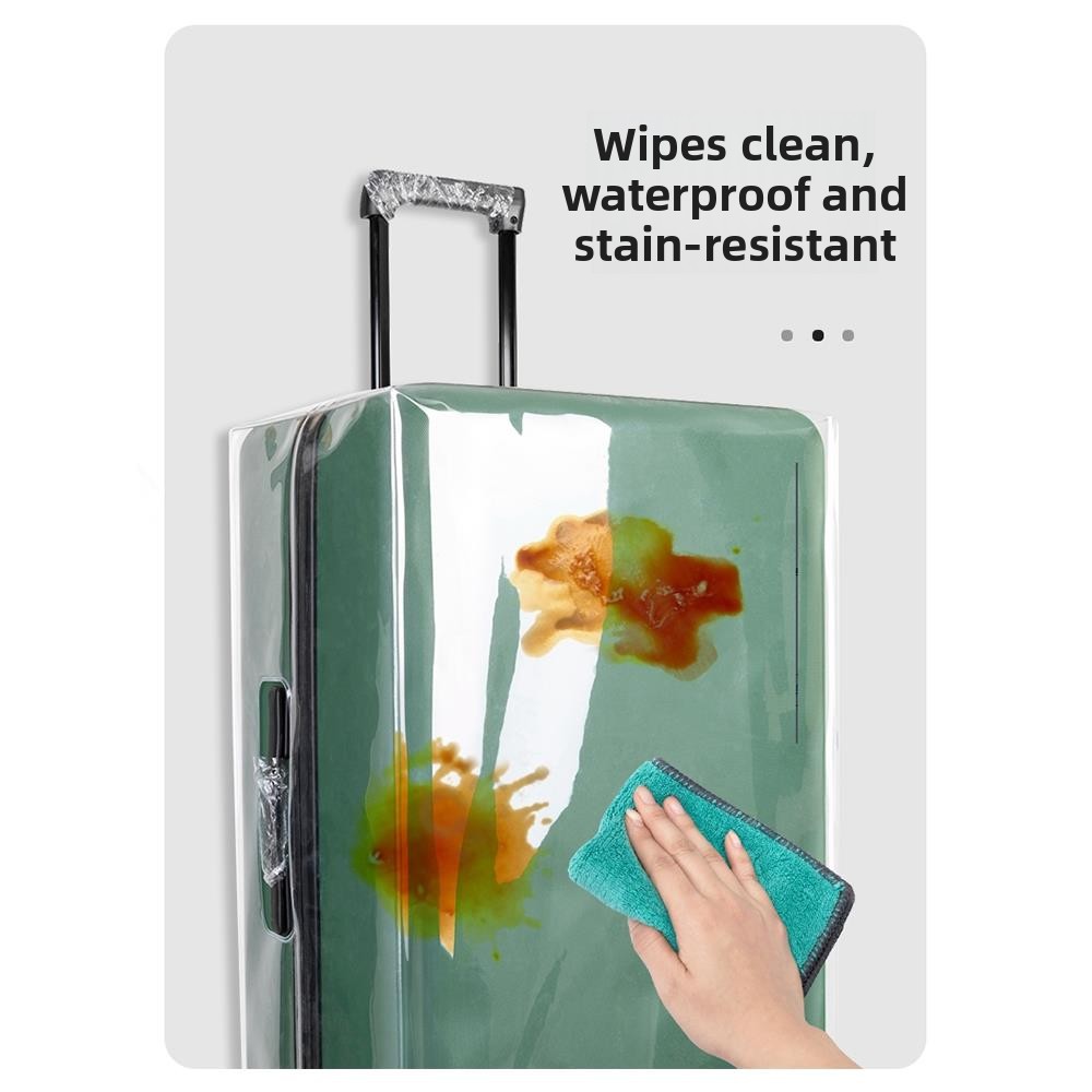Прозрачный защитный чехол для  – обзор и цена Luggage Protective Cover Transparent