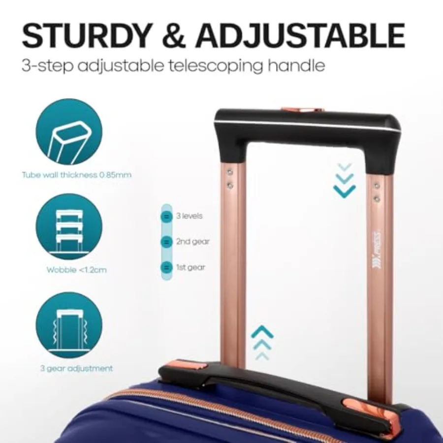 Комплект из двух чемоданов, 14 – обзор и цена Expandable Hard Shell Luggage Set