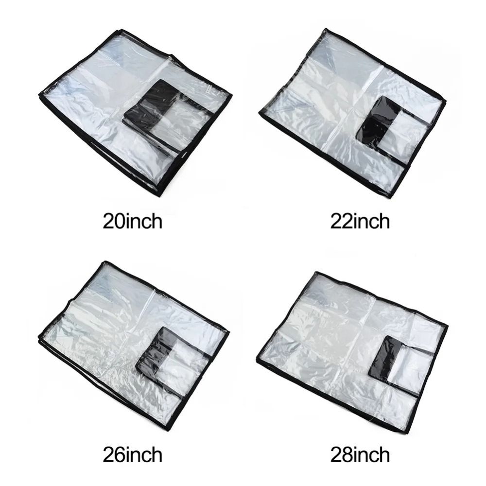 Новый защитный чехол для дорож – обзор и цена Luggage Protective Cover Transparent