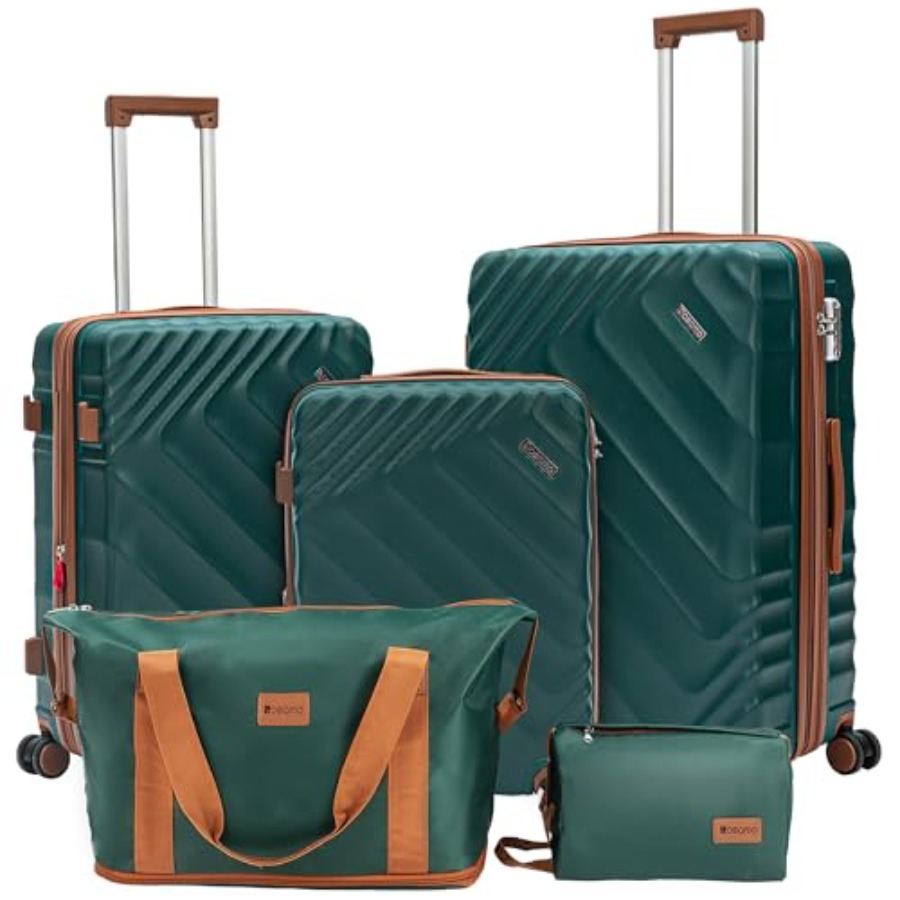 Набор из 5 жестких расширяемых – обзор и цена Expandable Hard Shell Luggage Set