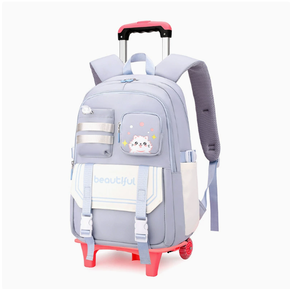 Детский школьный рюкзак на кол – обзор и цена Foldable Rolling Luggage Bag