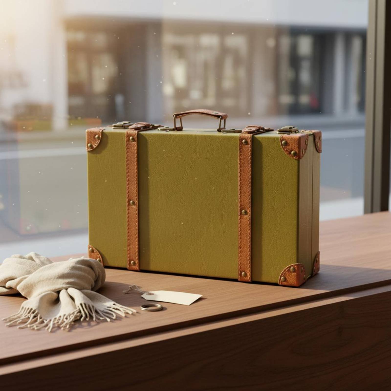 Набор из 3 винтажных чемоданов – обзор и цена Retro Vintage Trunk Suitcase