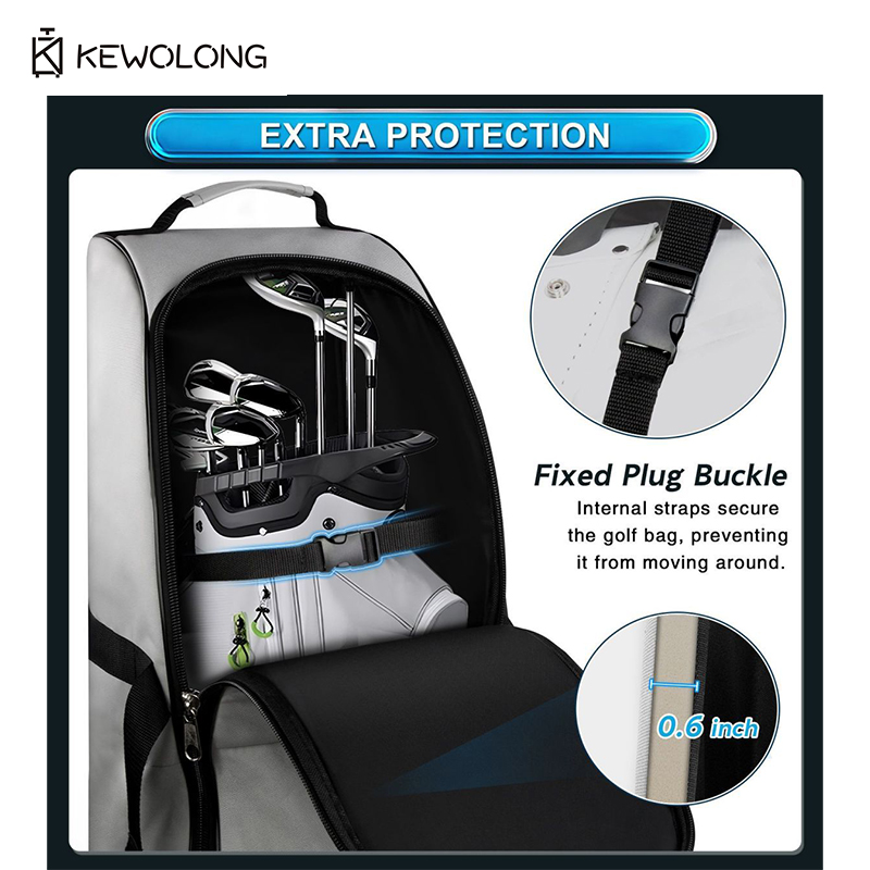 Новая дорожная сумка для гольф – обзор и цена Foldable Rolling Luggage Bag
