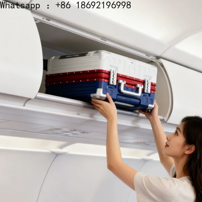 Чемодан-тележка 18 дюймов для  – обзор и цена Aluminum Frame Carry On Luggage
