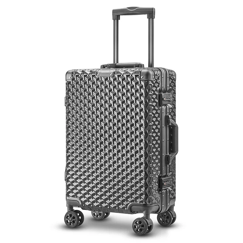 Новый дорожный чемодан, коробк – обзор и цена Aluminum Frame Carry On Luggage
