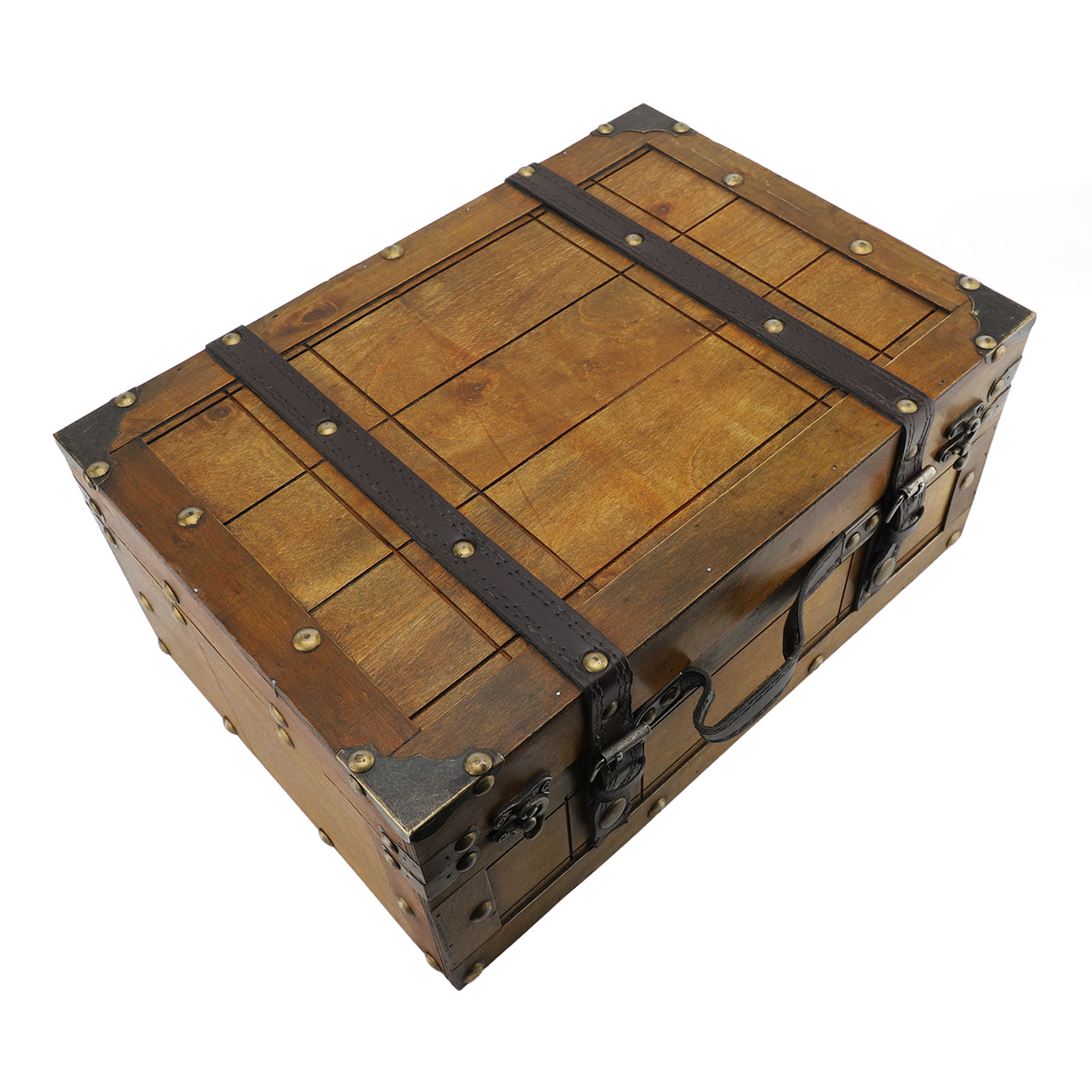 Ретро чемодан из синтетическог – обзор и цена Retro Vintage Trunk Suitcase