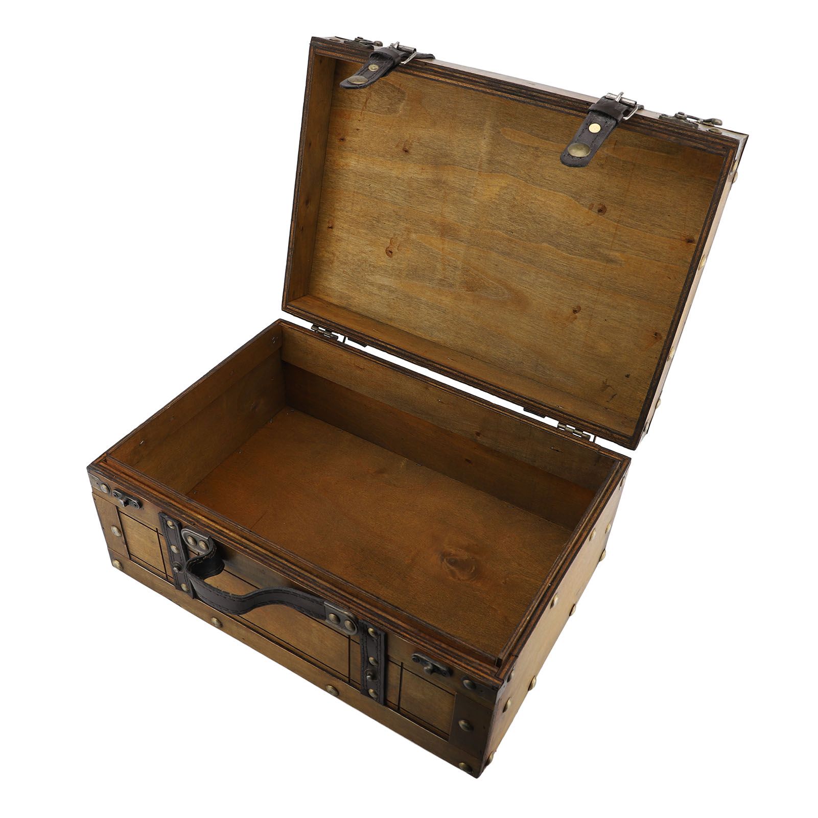 Ретро чемодан из синтетическог – обзор и цена Retro Vintage Trunk Suitcase