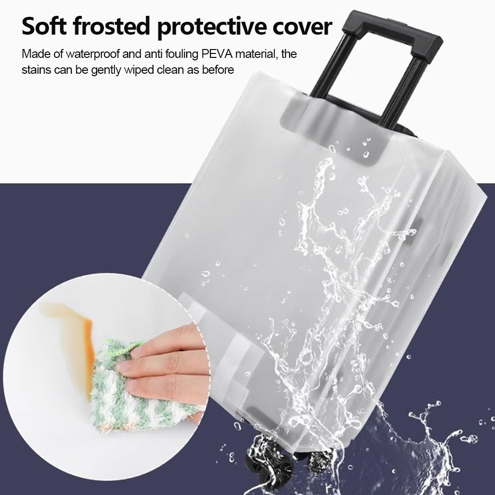 Новый матовый защитный чехол д – обзор и цена Waterproof Suitcase Cover Protector