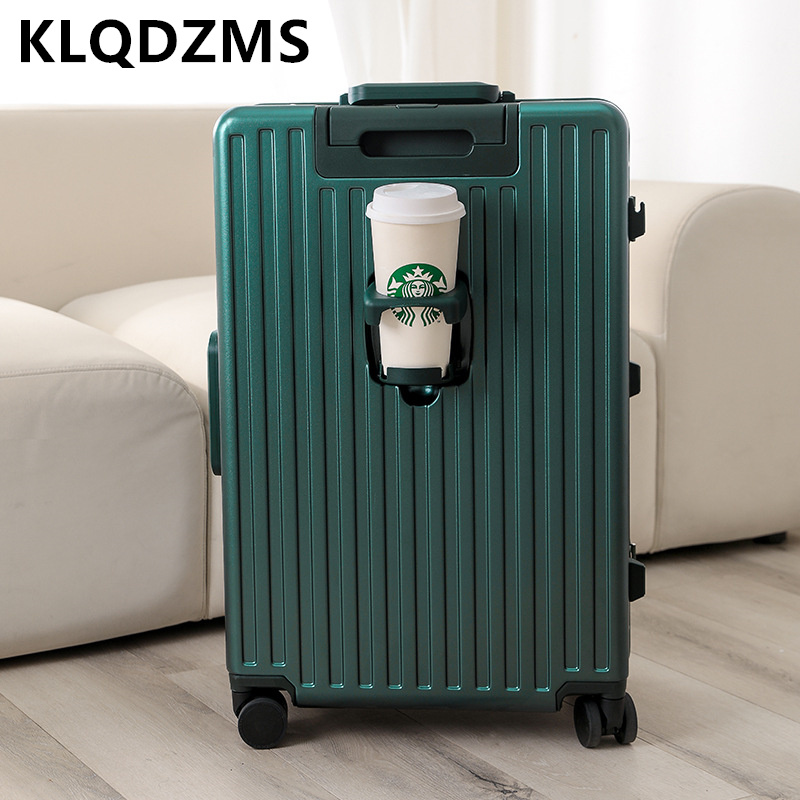 Чемодан KLQDZMS с передним отк – обзор и цена Front Opening Laptop Luggage 24 Inch